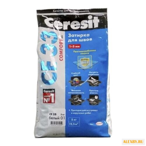 Затирка Ceresit СЕ 33 Comfort 5