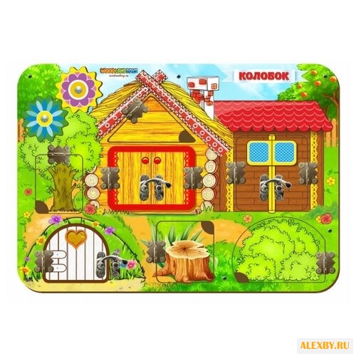 Бизиборд Woodland Колобок 112104