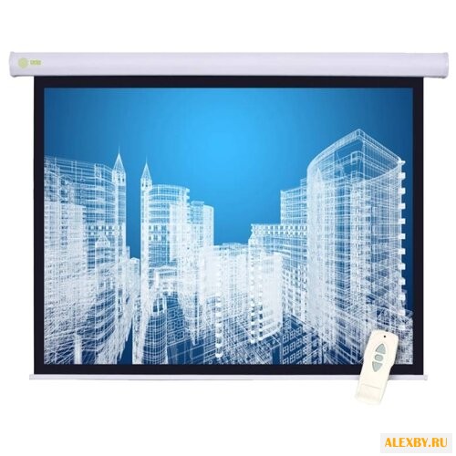 Рулонный матовый белый экран