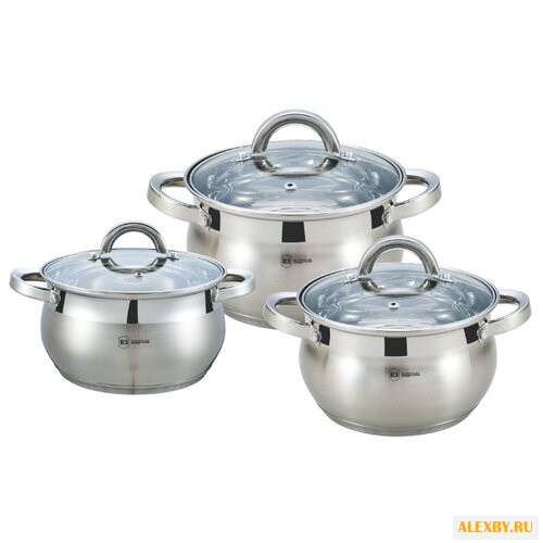 Набор кастрюль Rainstahl