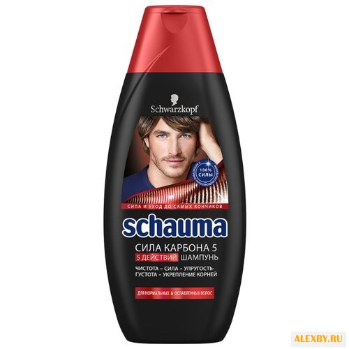 Schauma шампунь Сила карбона 5