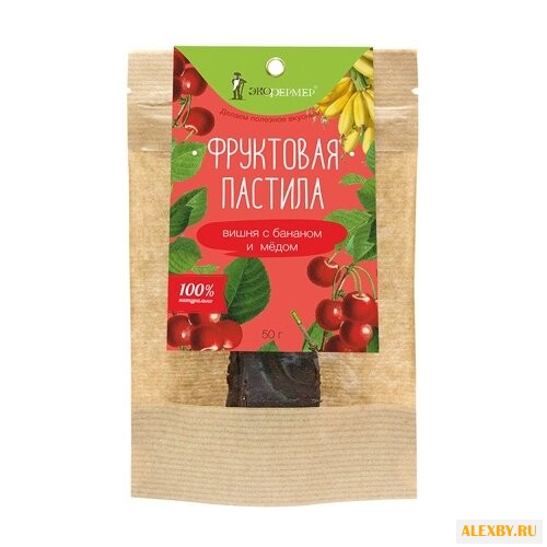 Пастила Экофермер вишня с
