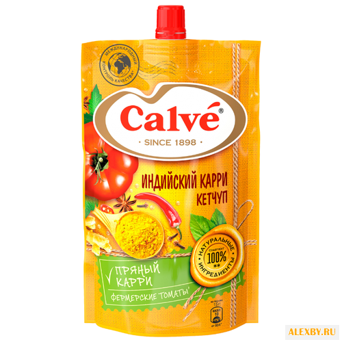 Кетчуп Calve Индийский карри