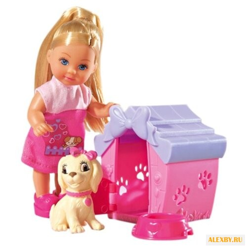 Набор Simba Еви с собачкой в