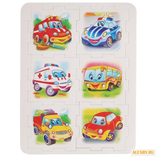 Рамка-вкладыш Умка Веселые