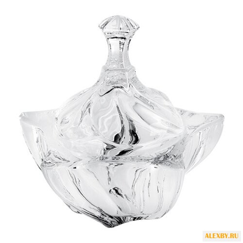 Коралл Ваза с крышкой Гранение