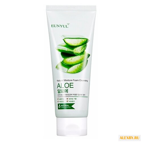 Eunyul пенка очищающая с алоэ