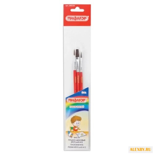 Набор кистей Пифагор