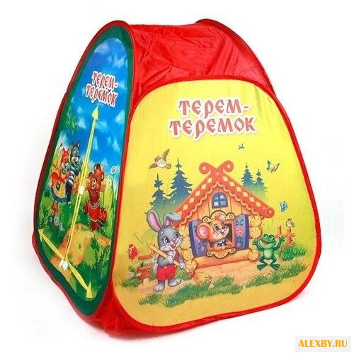 Палатка Играем вместе Теремок