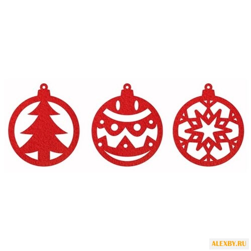 Набор шаров Feltrica Новый год