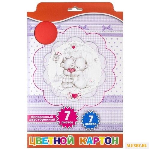 Цветной картон Action! A4 7