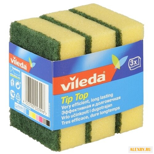 Губка для посуды Vileda Tip-Top