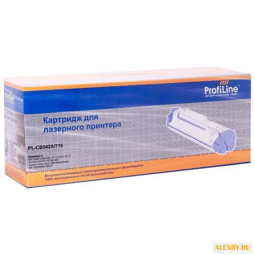 Картридж ProfiLine PL-CB542A-Y