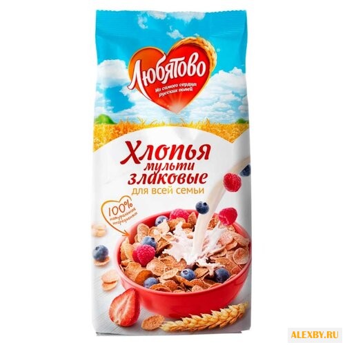 Готовый завтрак Любятово Хлопья