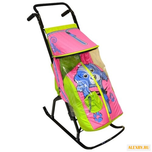 Санки-коляска RT Снегурочка 2-Р
