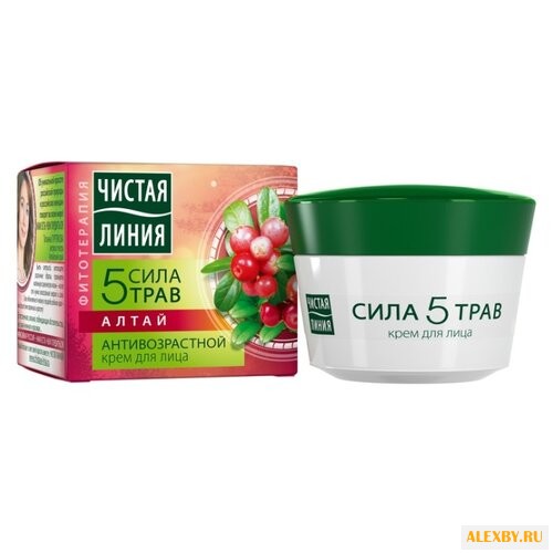 Крем Чистая Линия cила 5 трав
