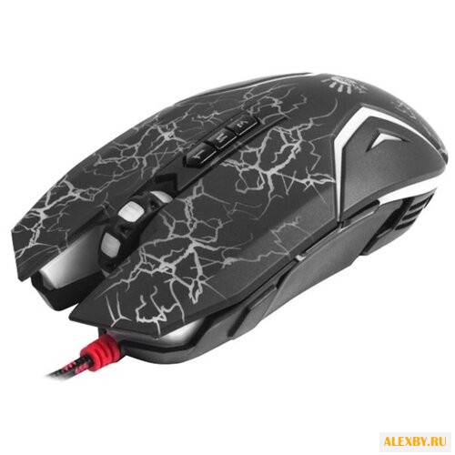 Мышь A4Tech N50 Neon Black USB