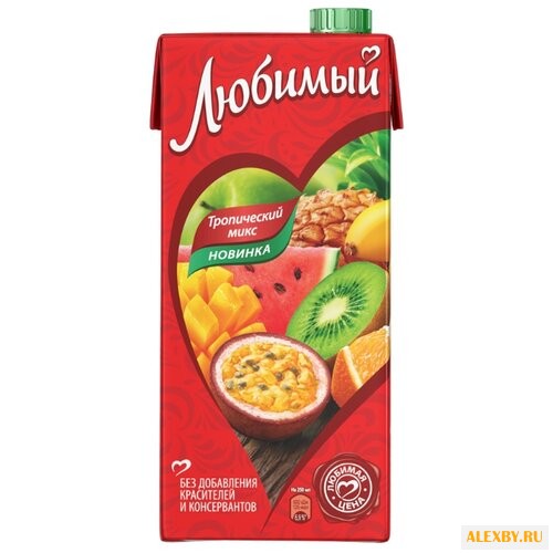 Напиток сокосодержащий Любимый