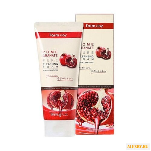 Farmstay пенка очищающая с