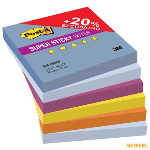 Post-it Блок-кубик Super Sticky