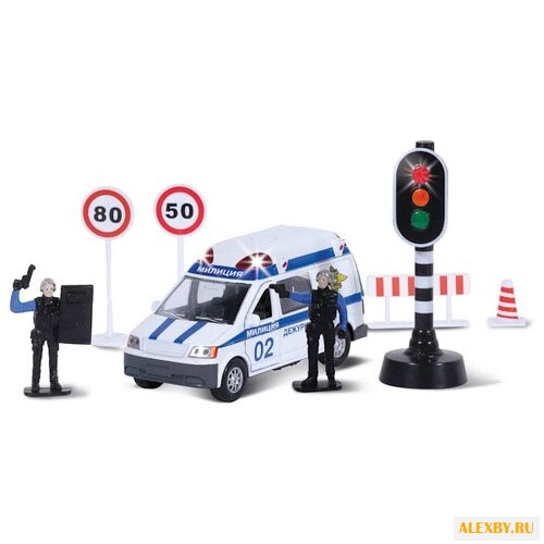 Машинка ТЕХНОПАРК Милиция с