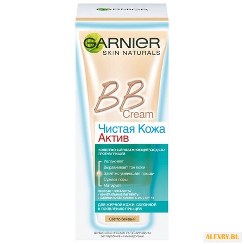 GARNIER Чистая кожа Актив BB