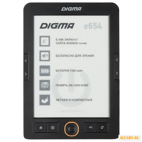 Электронная книга Digma E654