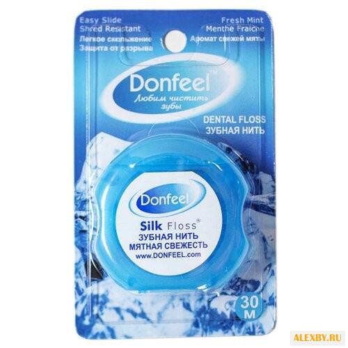 Donfeel зубная нить Мятная