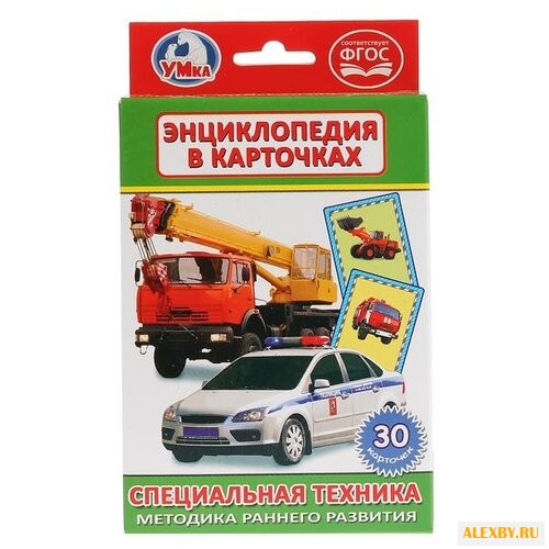 Набор карточек Умка Специальная