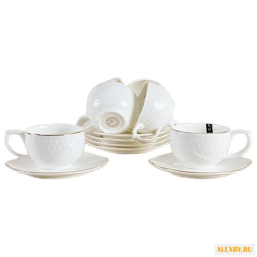 Чайный сервиз Коралл Снежная