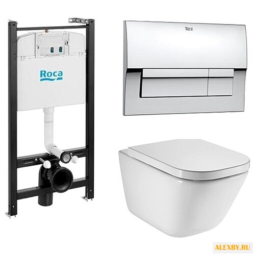 Унитаз с инсталляцией Roca The