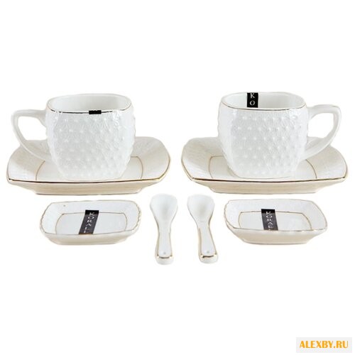 Чайный сервиз Коралл Снежная