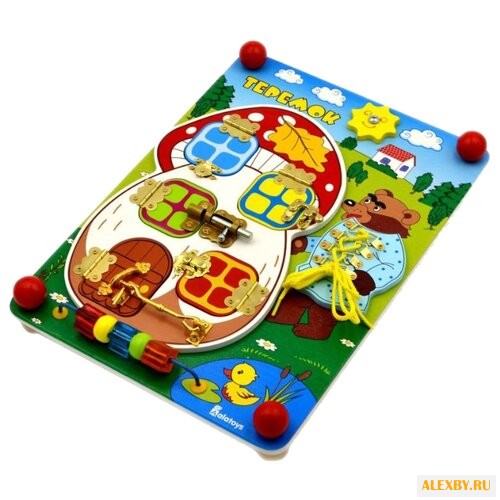 Бизиборд Alatoys Теремок