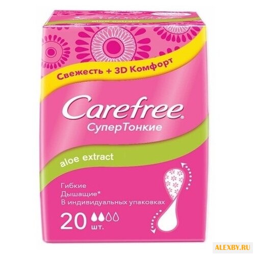 Carefree прокладки ежедневные