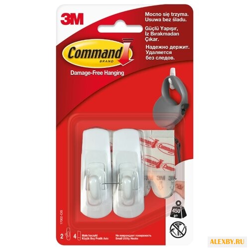 Набор крючков Command 17002