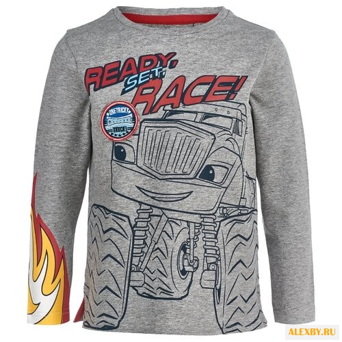 Лонгслив Button Blue