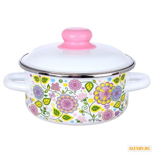 Кастрюля СтальЭмаль 1RВ241M 5 л