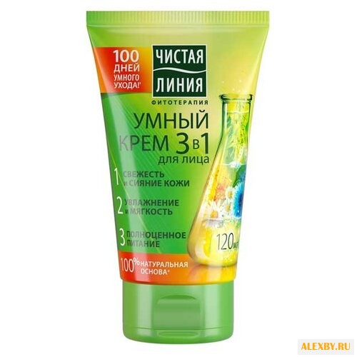 Чистая линия Умный крем для