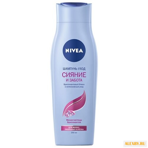 Nivea шампунь Сияние и забота с