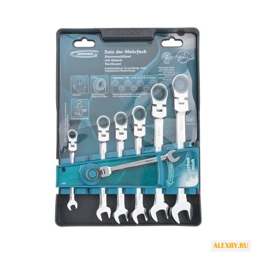 Набор гаечных ключей Gross 14891