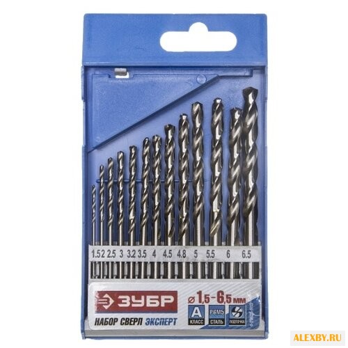 Набор сверл ЗУБР МЕТ-Ш