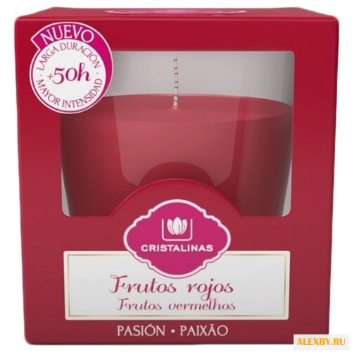 Свеча CRISTALINAS Лесные ягоды