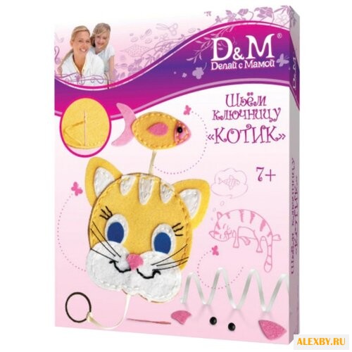 D&M Шьем ключницу Котик 18791