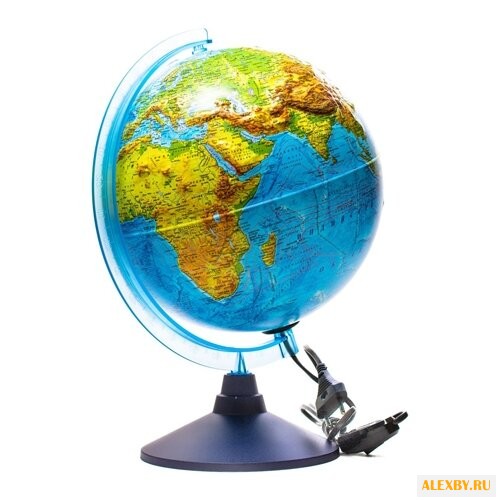 Глобус физико-политический