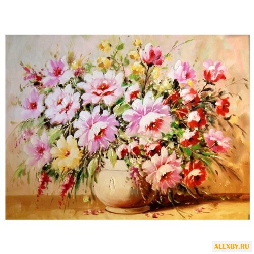 Рыжий кот Картина по номерам