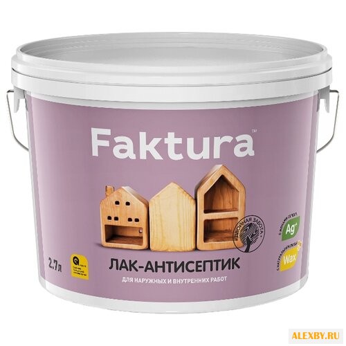 Лак Faktura Лак-антисептик 2.7 л
