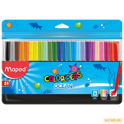 Maped Фломастеры Ocean 24 шт.