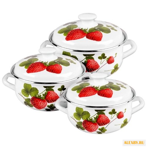 Набор кастрюль КМЗ Летняя