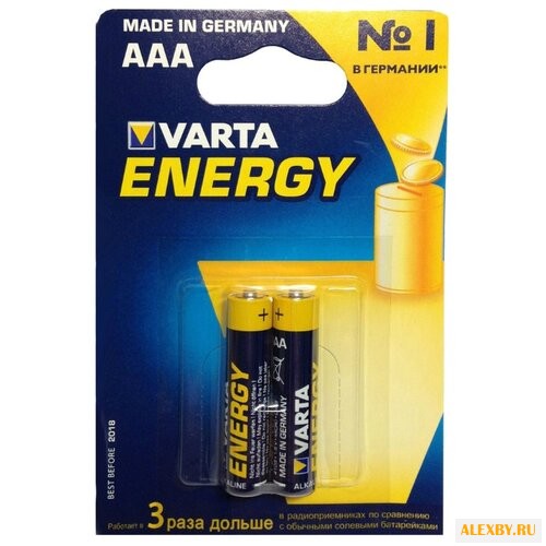 Батарейка AAA VARTA 4103 LR03
