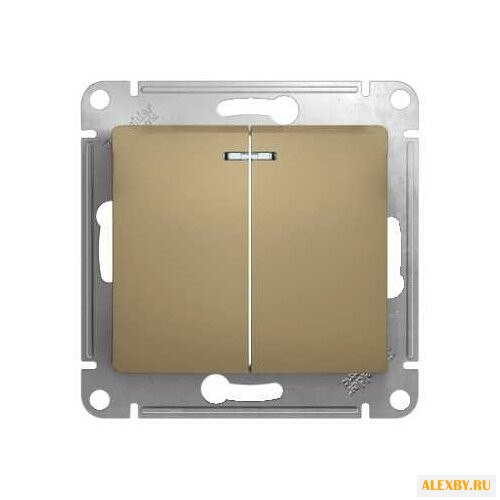 Выключатель 2х1-полюсный